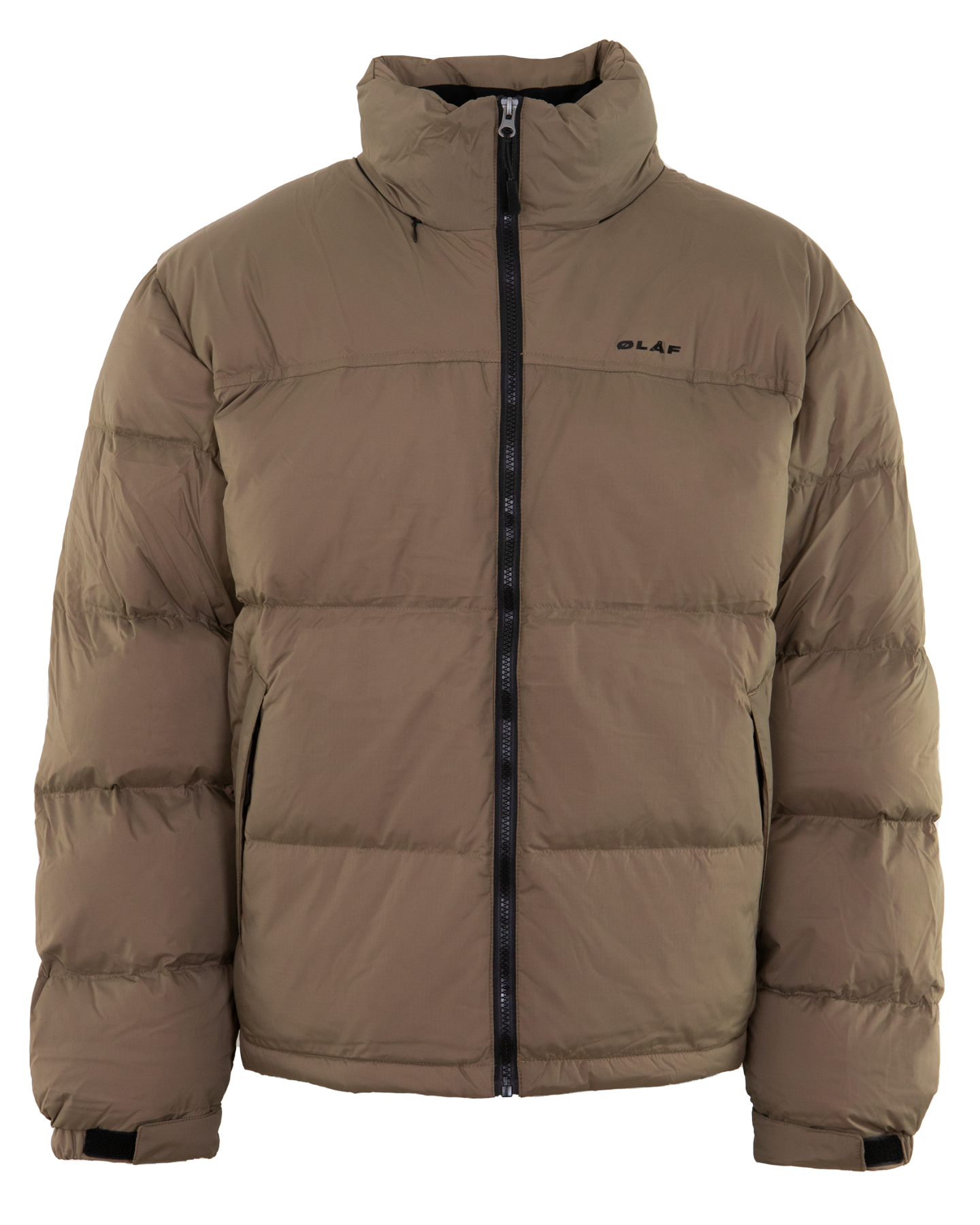 Heren Puffer Jacket Bruin