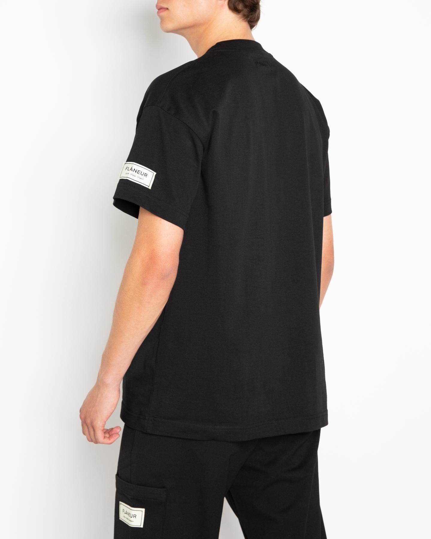 Heren Atelier T-Shirt Black