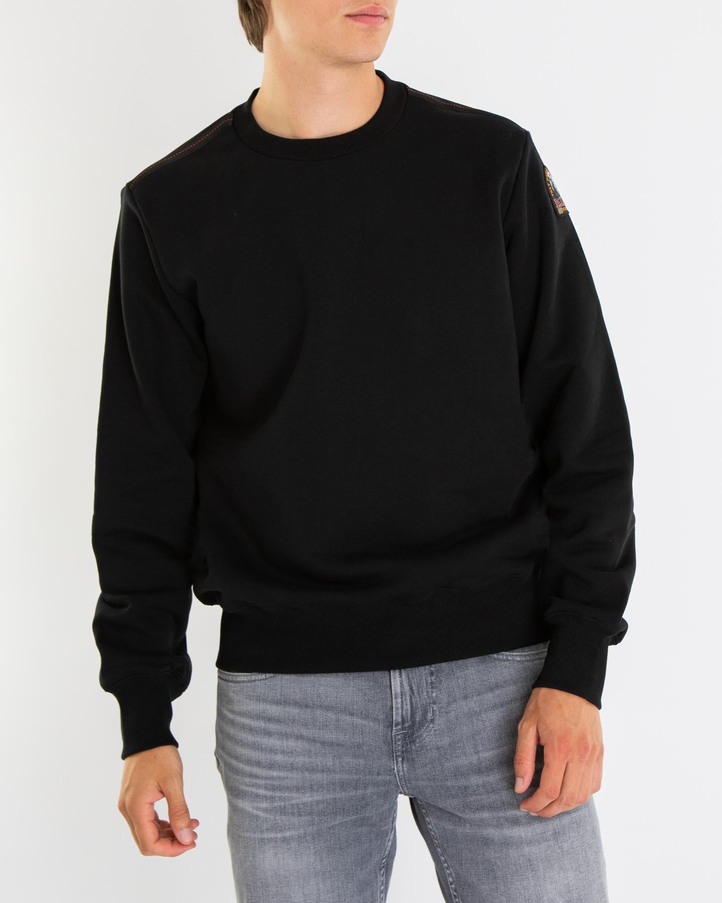 Heren K2 Crew Neck Zwart