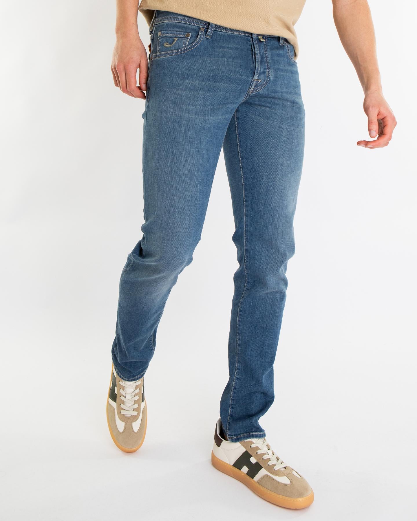 Heren Super SlimFit Nick Jeans Blauw