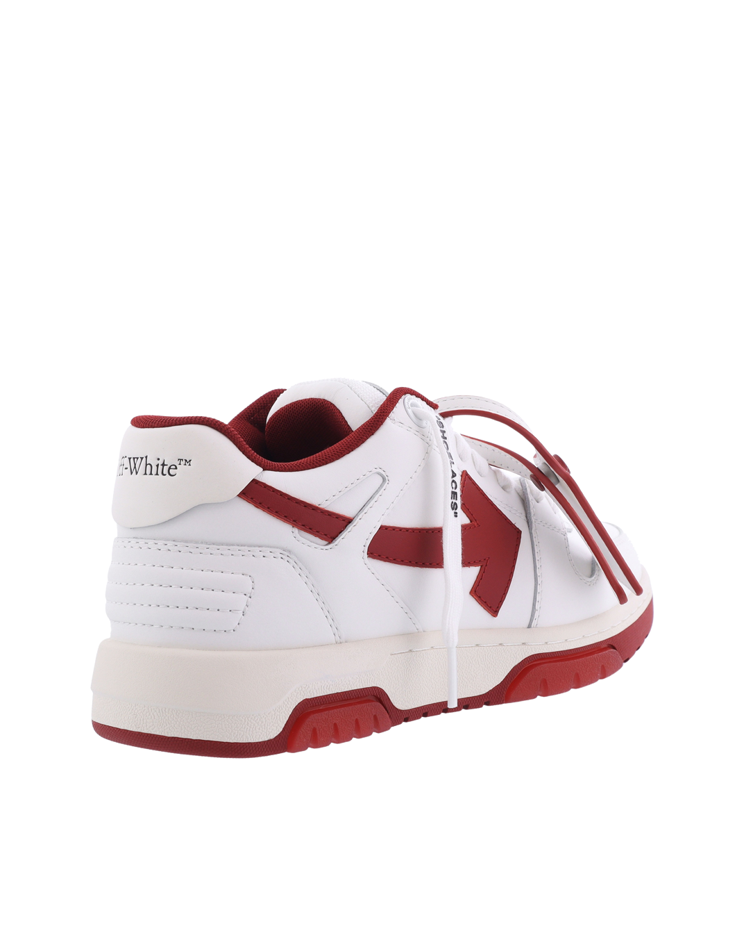 Dames Out Of Office Sneaker Wit/Rood