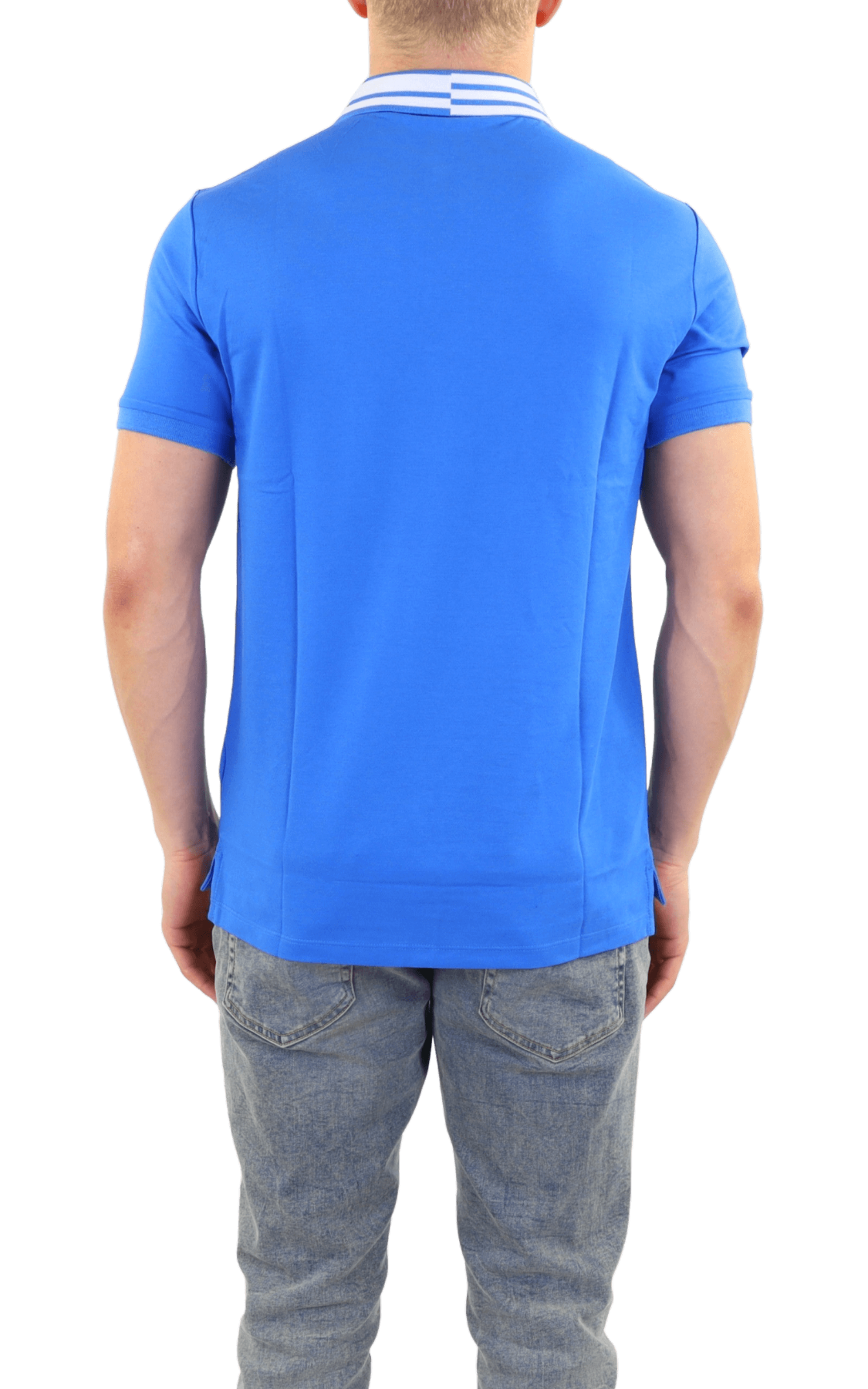 Heren Prile Polo Blauw