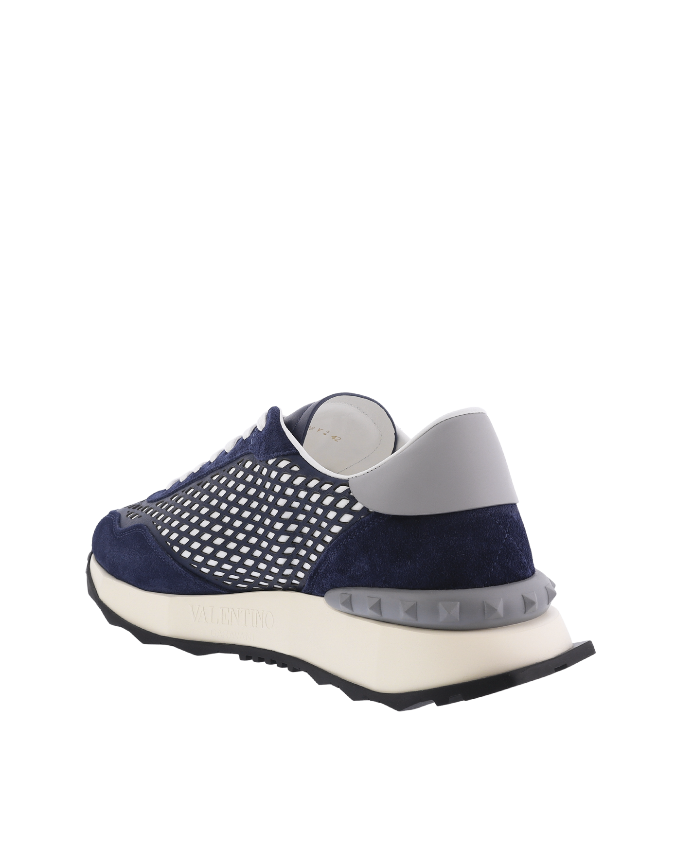 Heren NetRunner Sneaker Blauw/Grijs