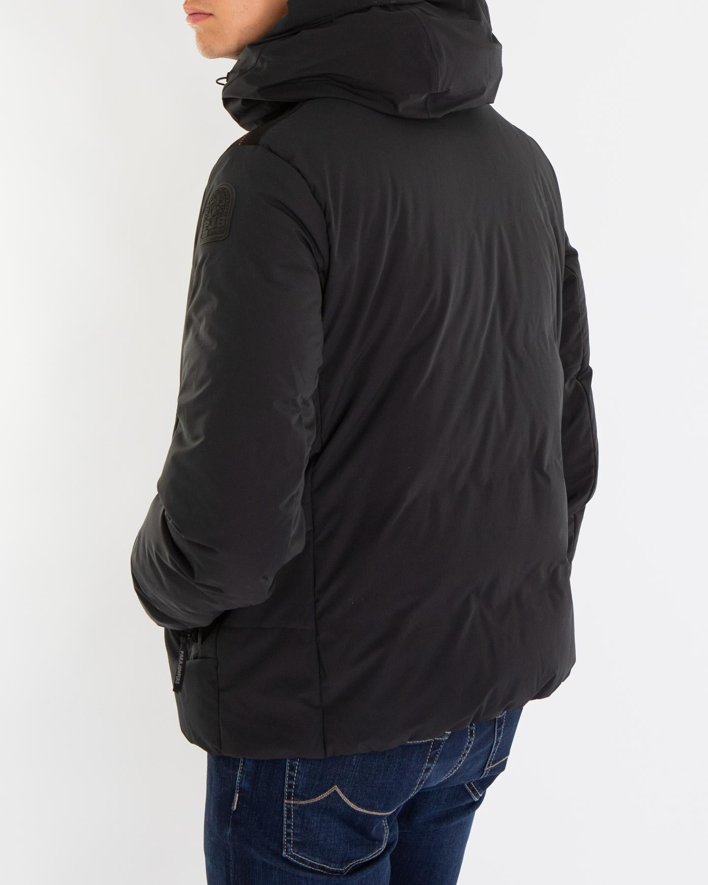 Heren Taiga Hooded Jacket Zwart