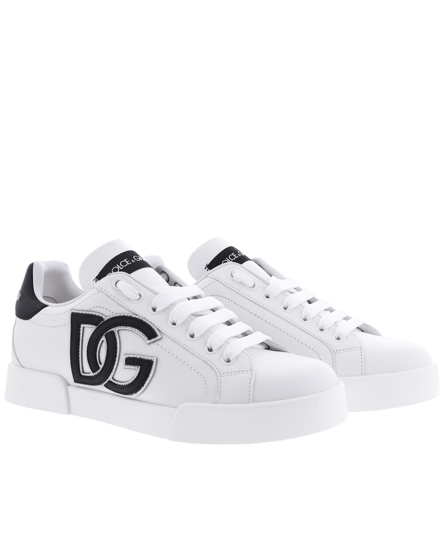 Dames Portofino Sneaker DG Logo Wit