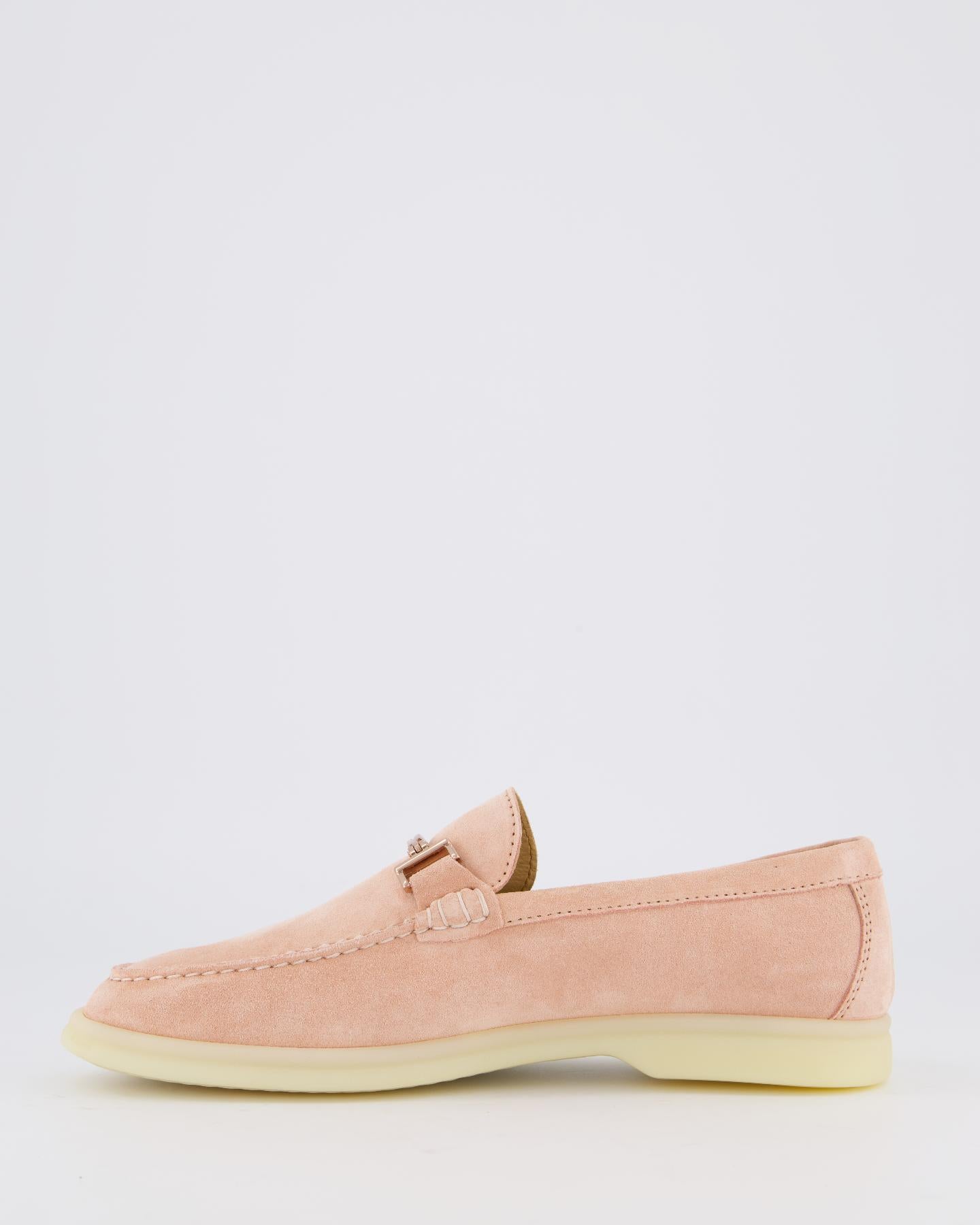 Dames Peach Cameo Loafer Roze