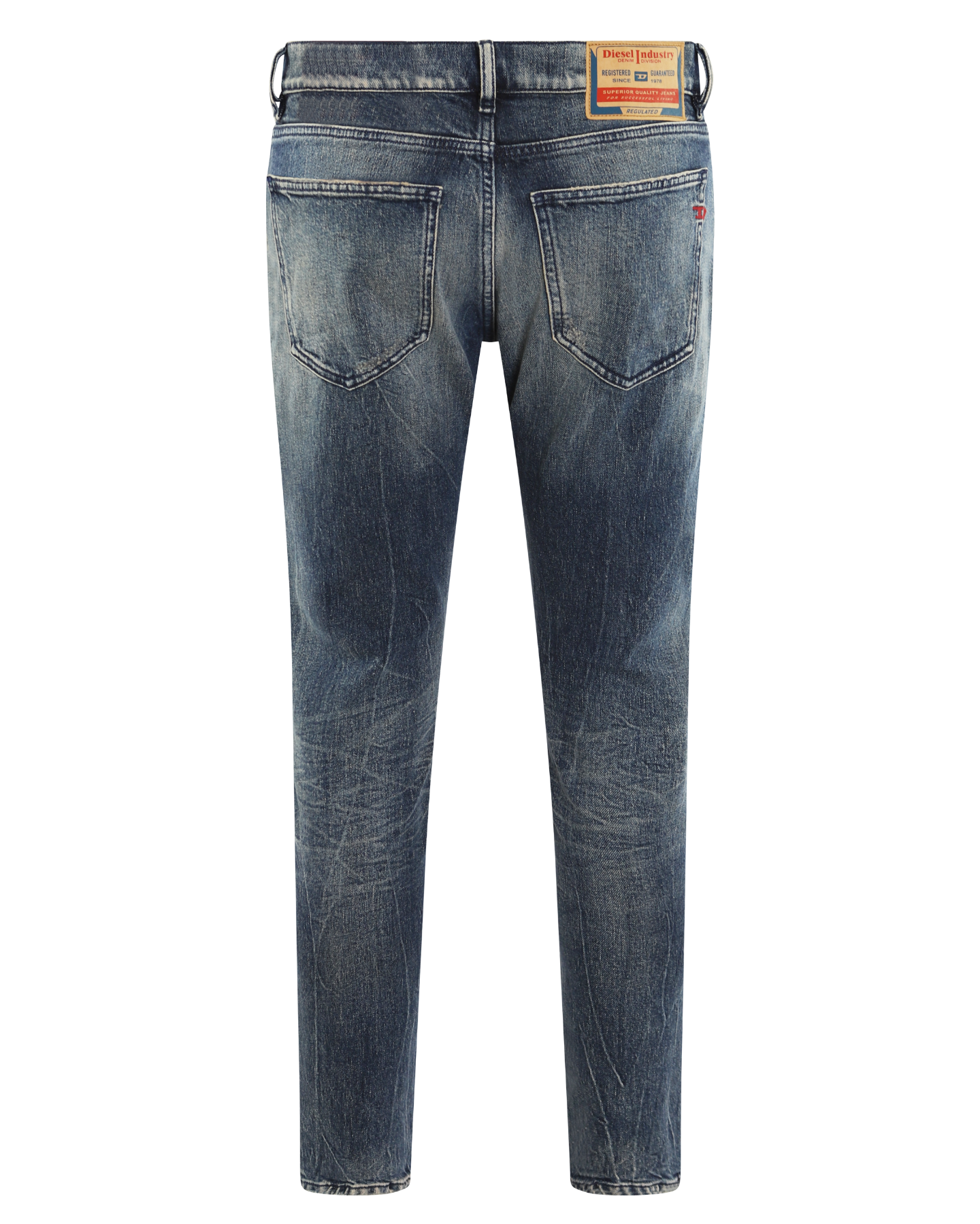 Heren D-Strukt Slim Fit Jeans