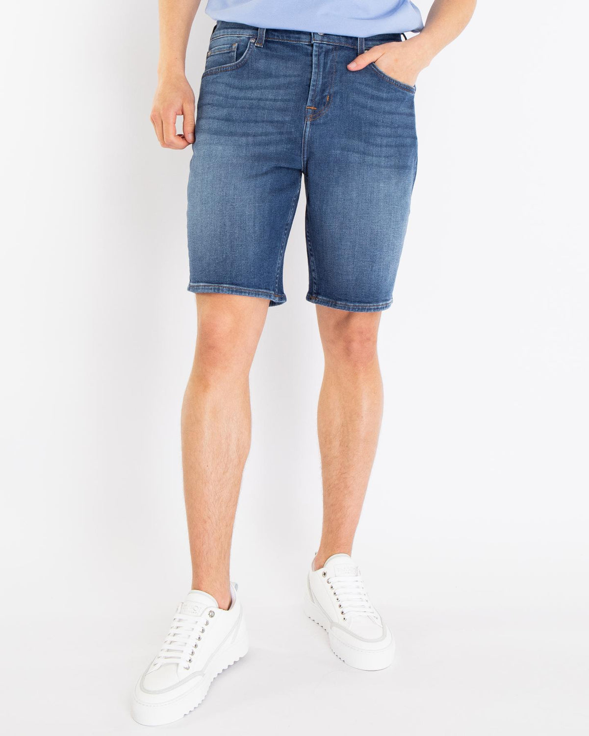 Heren Vital Short Blauw