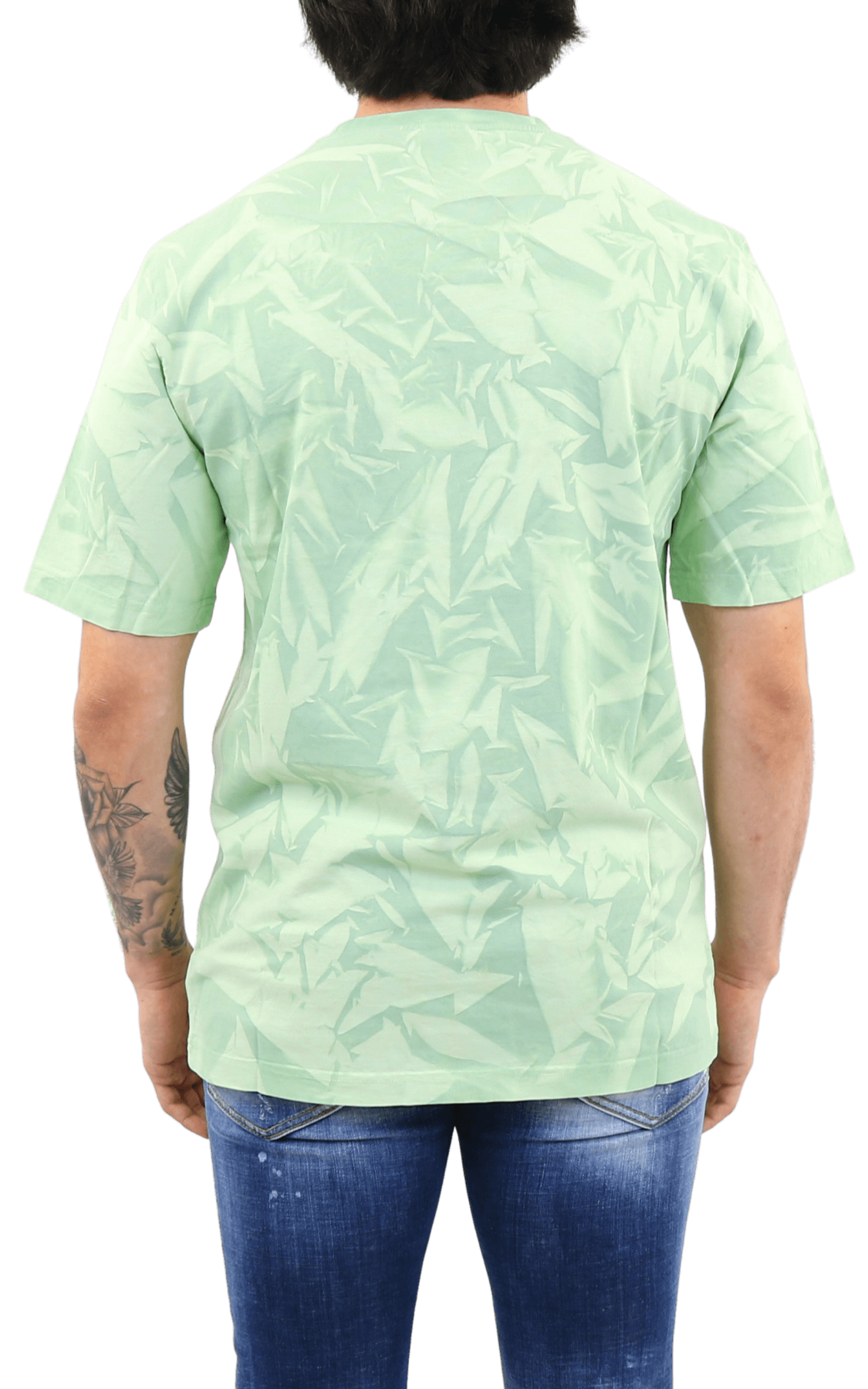 Heren Menef T-Shirt Groen