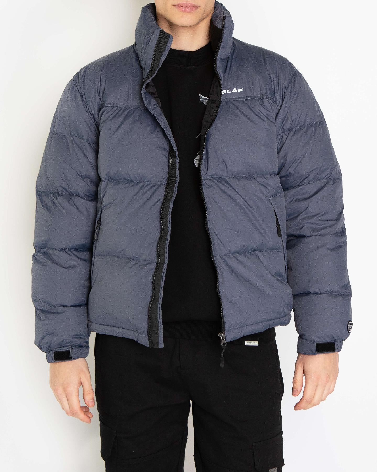 Heren Puffer Jacket Blauw