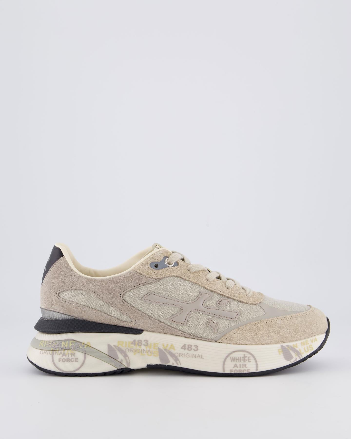 Heren Moerun Sneaker Beige/Grijs