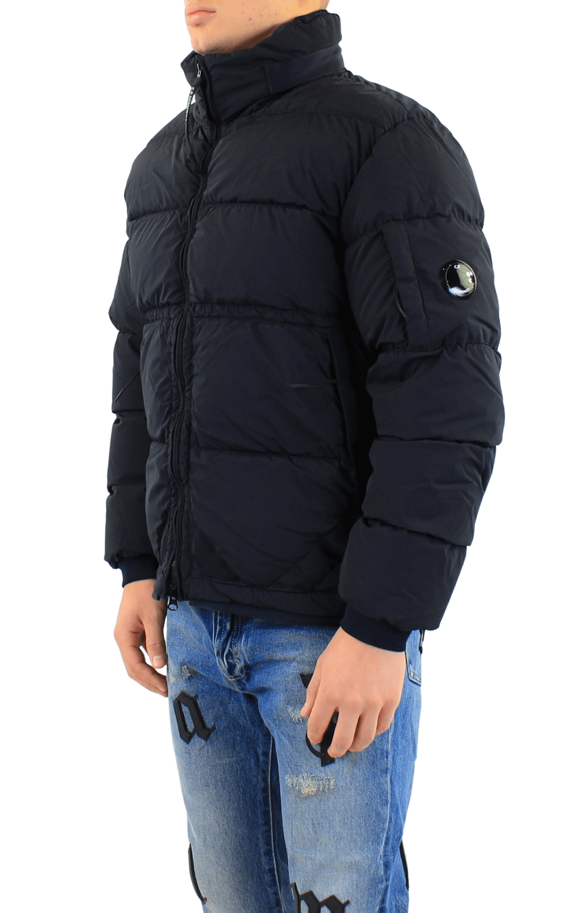 Heren Nycra R Down Jacket Blauw