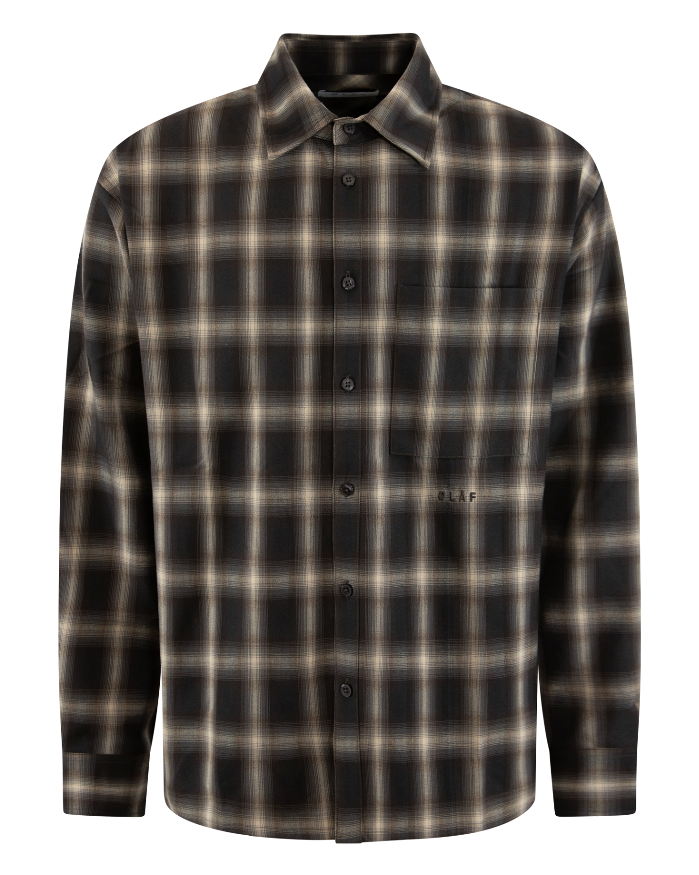 Heren Plaid Boxy Shirt