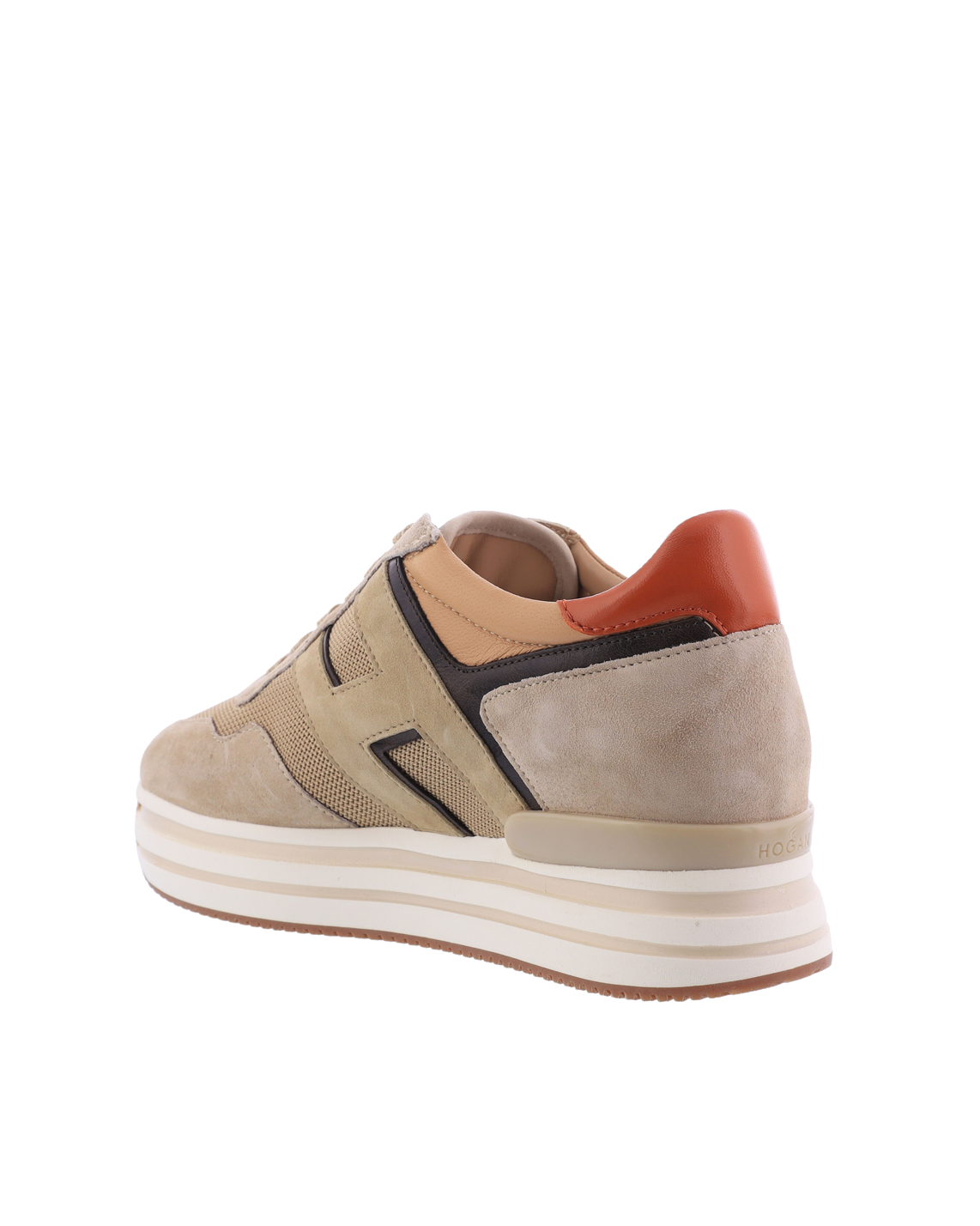 Dames Midi H222 Sneaker Beige