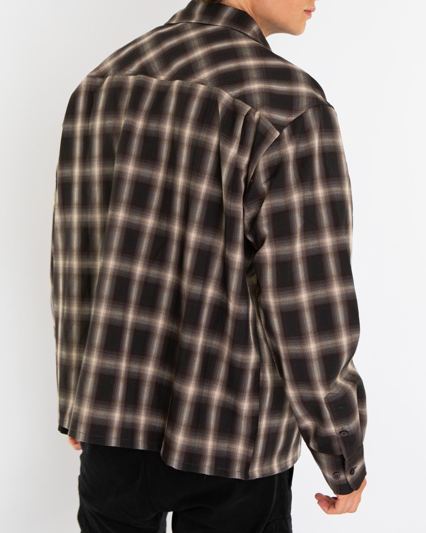 Heren Plaid Boxy Shirt