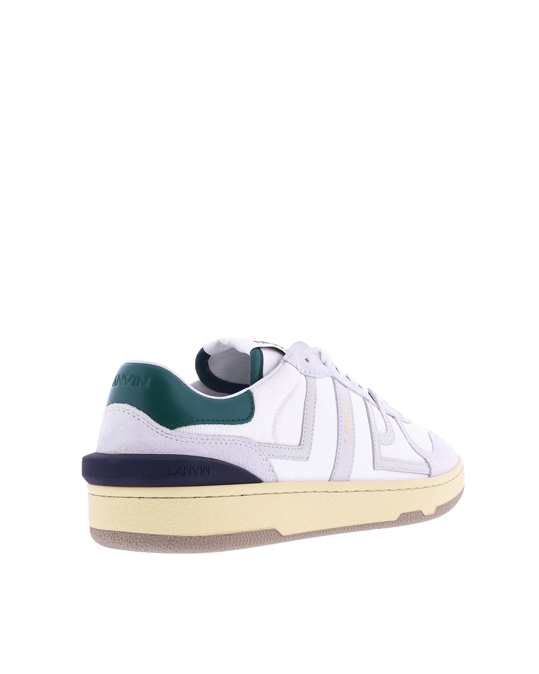 Heren Clay Sneaker Wit/Groen