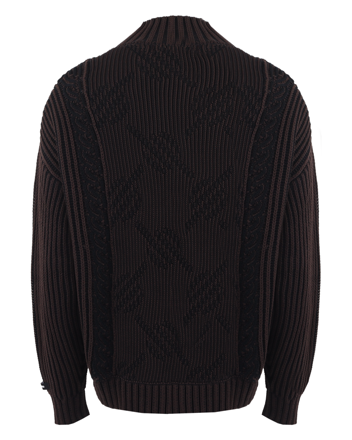 Heren Rajab Sweater Bruin