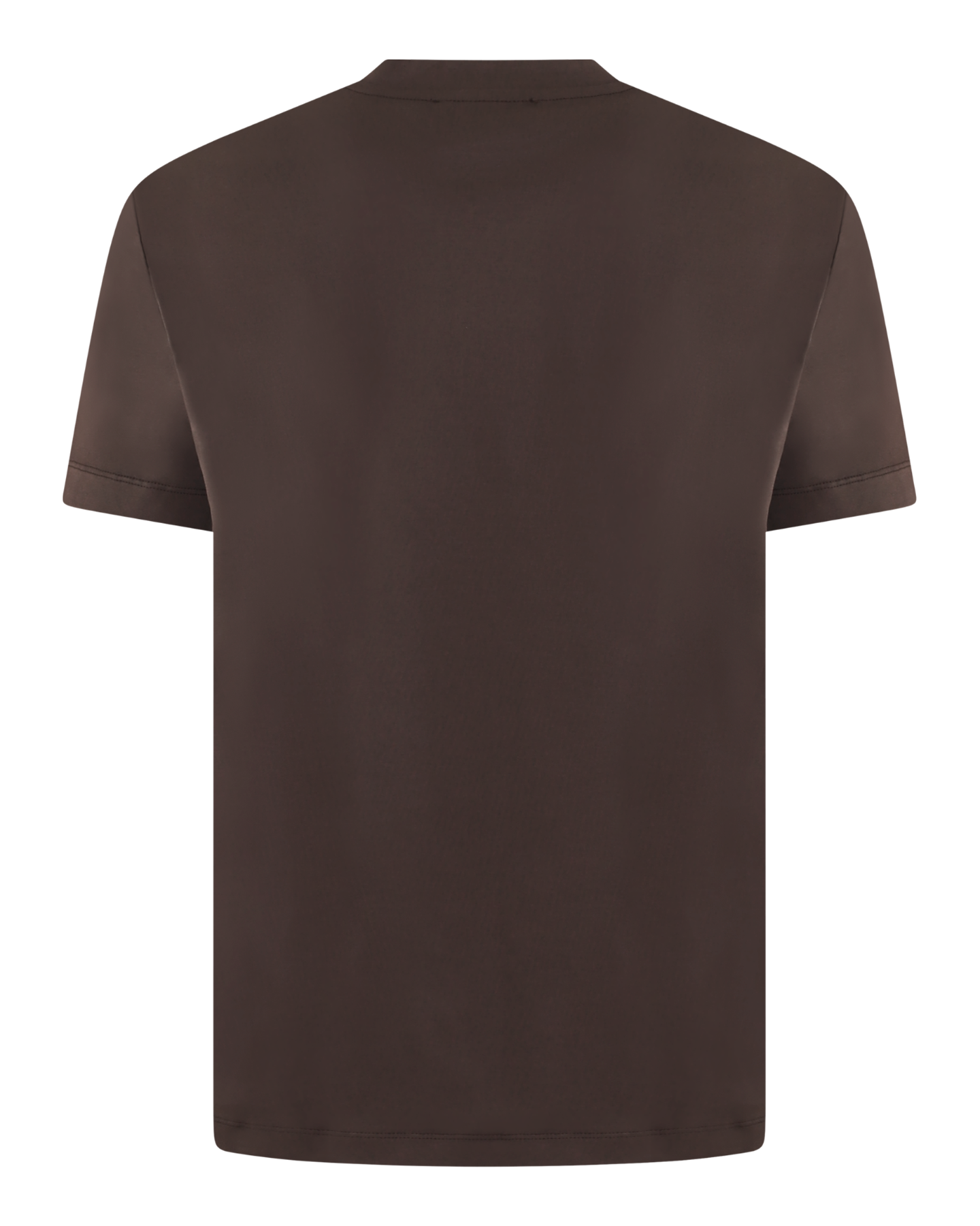 Heren Interlock Supima T-Shirt Bruin