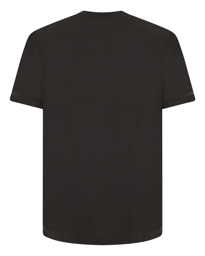 Heren Merino T-Shirt Dark Brown