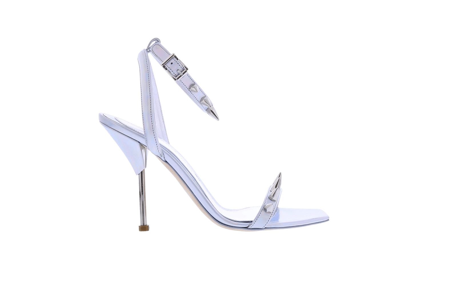 Dames Spike Sandal Silver