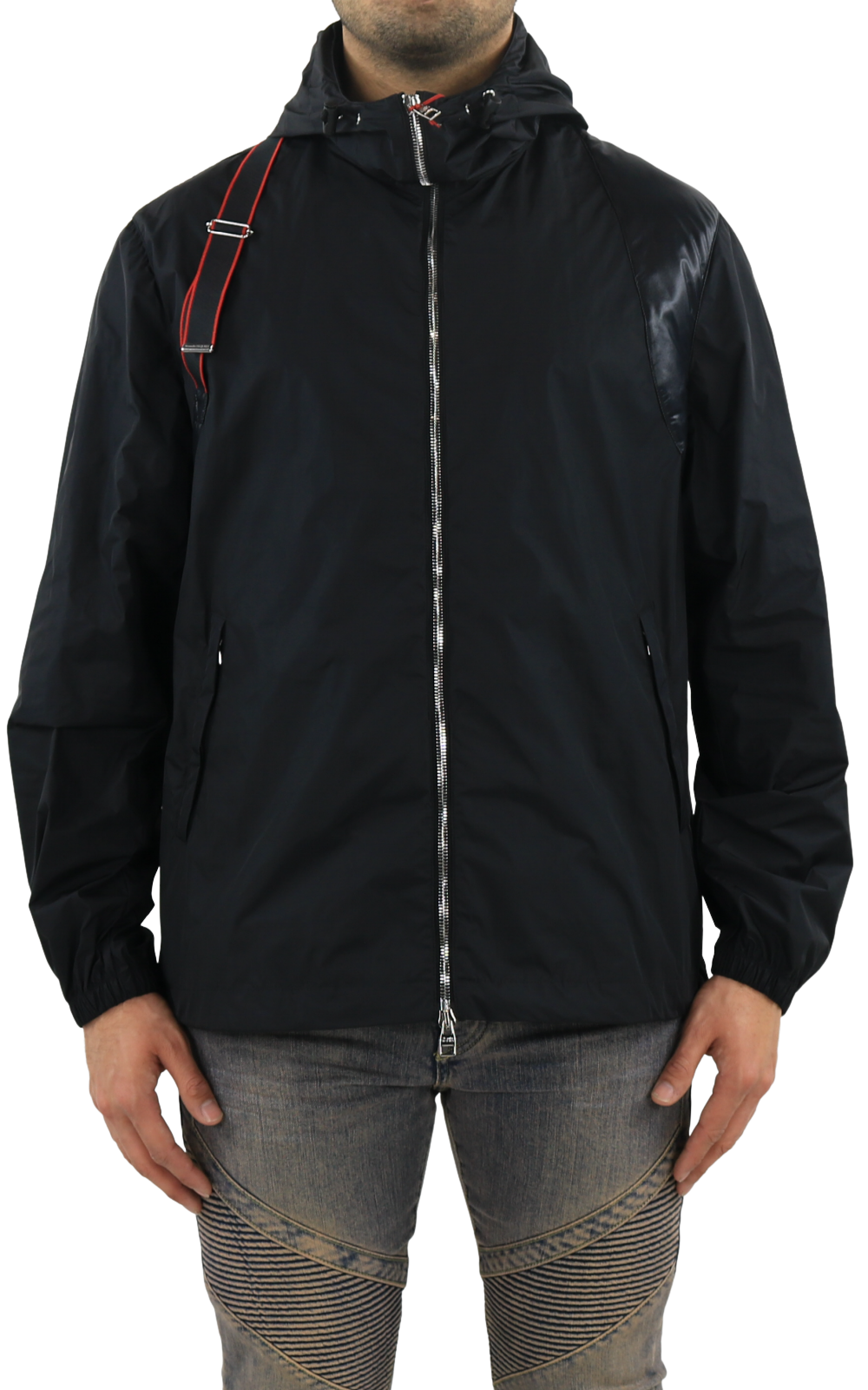 Heren Logo Harness Windbreaker