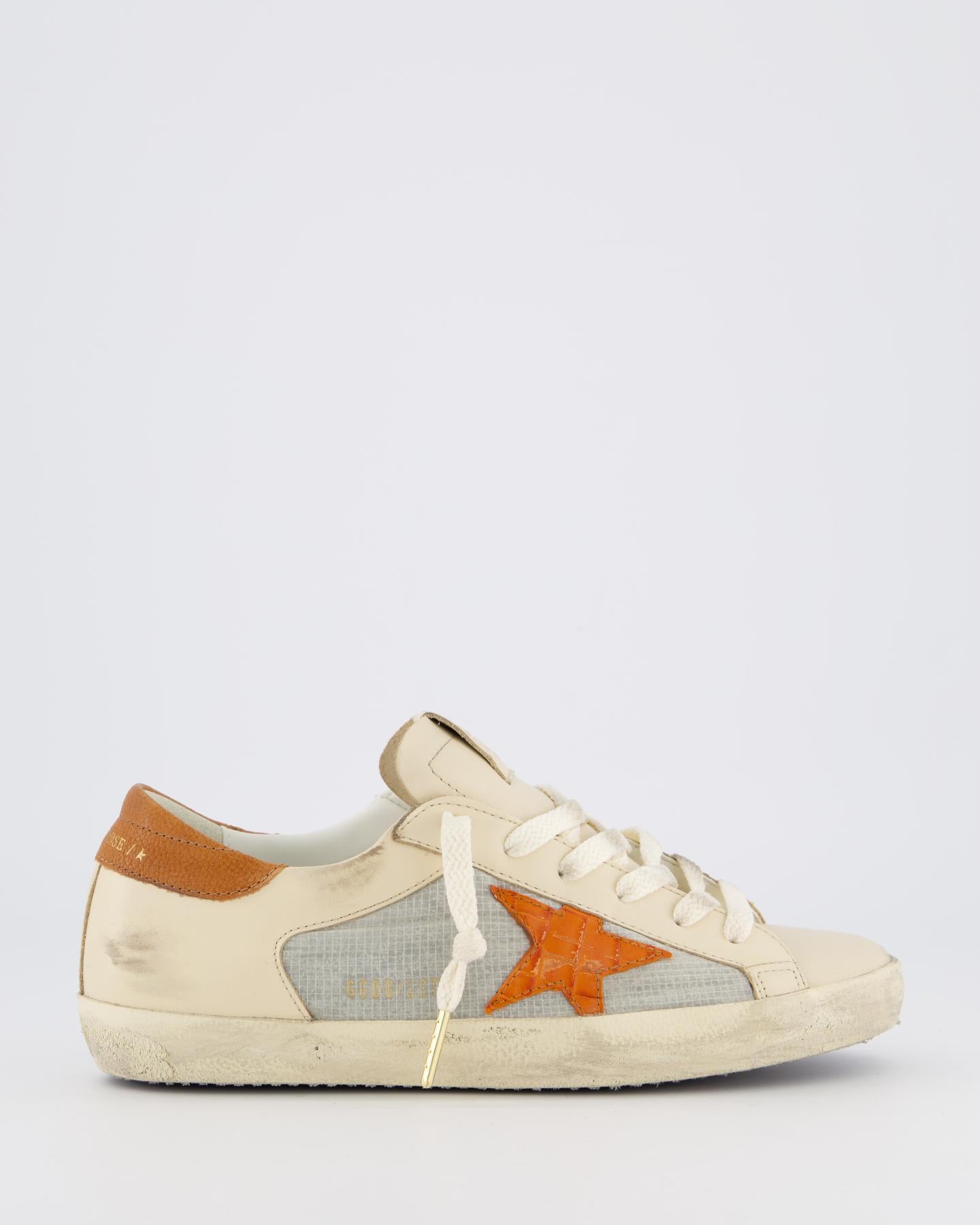 Dames SuperStar Double Sneaker Beige