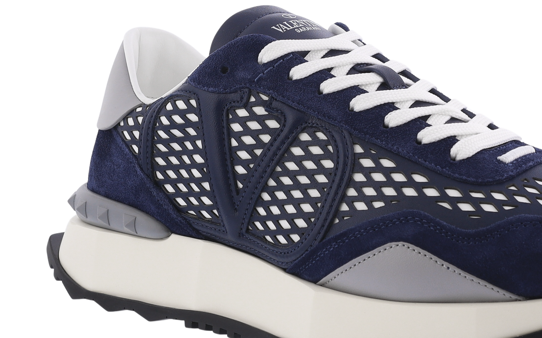 Heren NetRunner Sneaker Blauw/Grijs