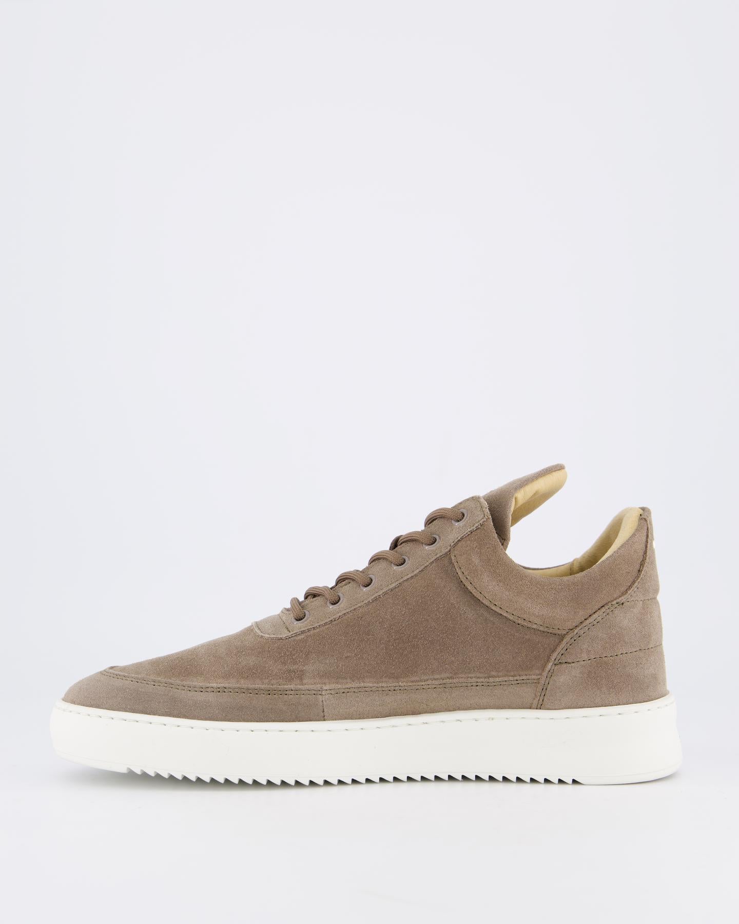 Heren Low Top Suede Organic Earth