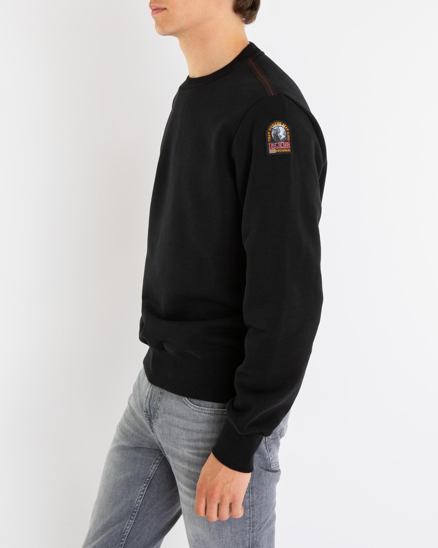 Heren K2 Crew Neck Zwart