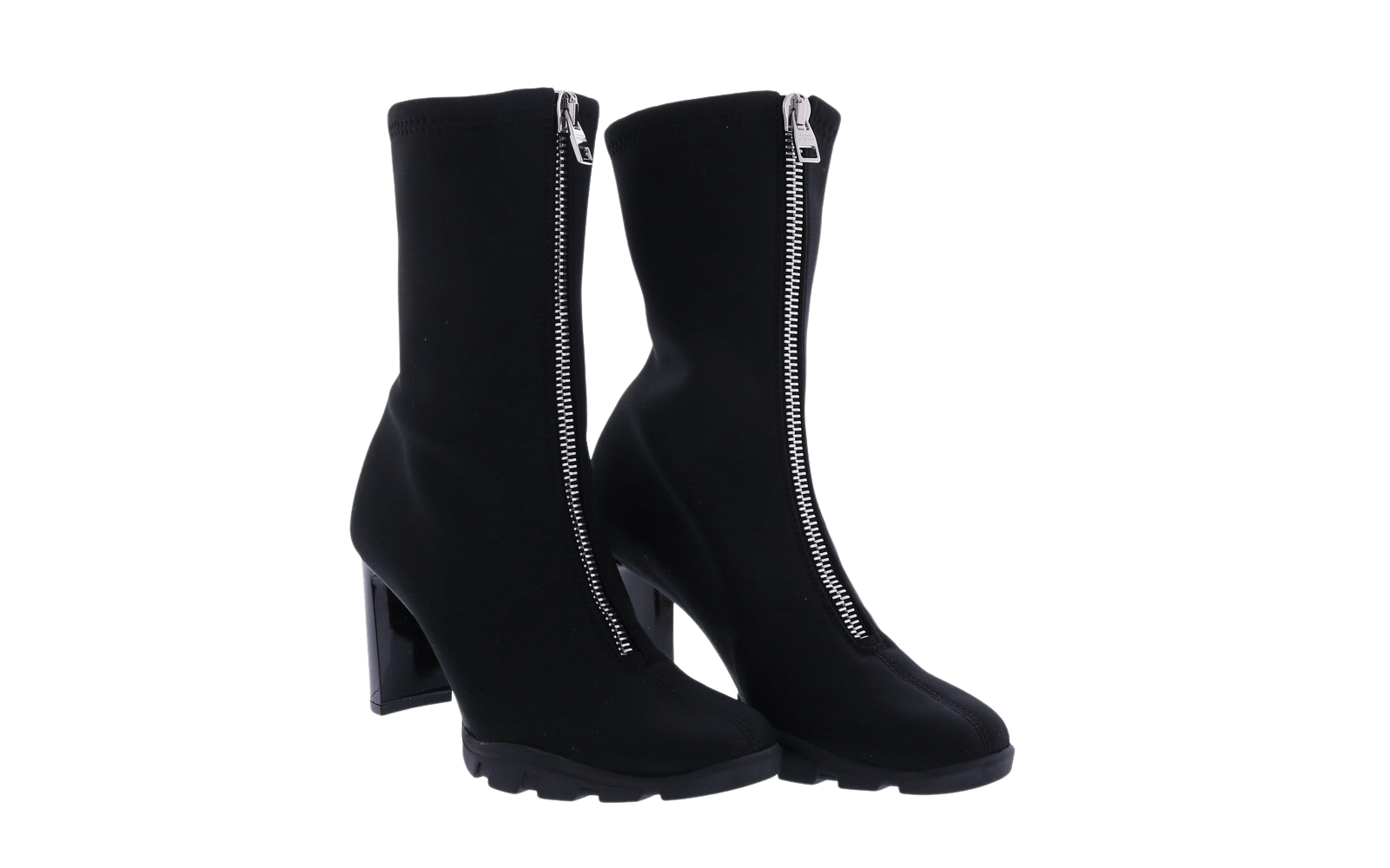 Dames High Boot Scuba Zwart