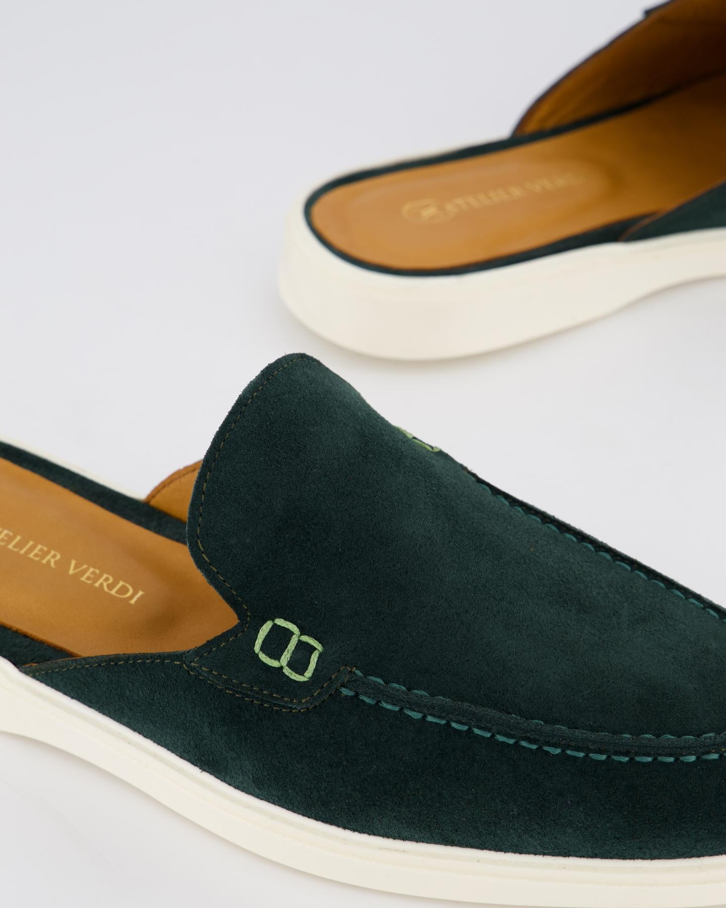 Heren Gulio Slip On Pine