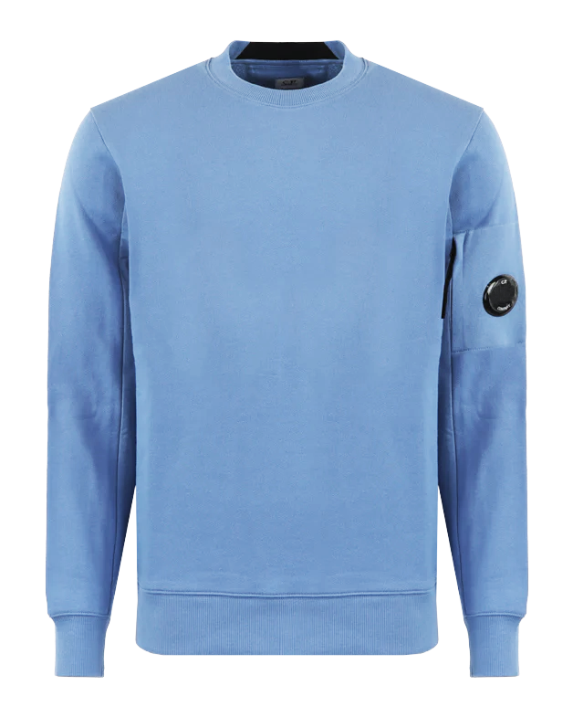 C.P.Company Heren Diagonal Raised Sweater Blauw Eleganza