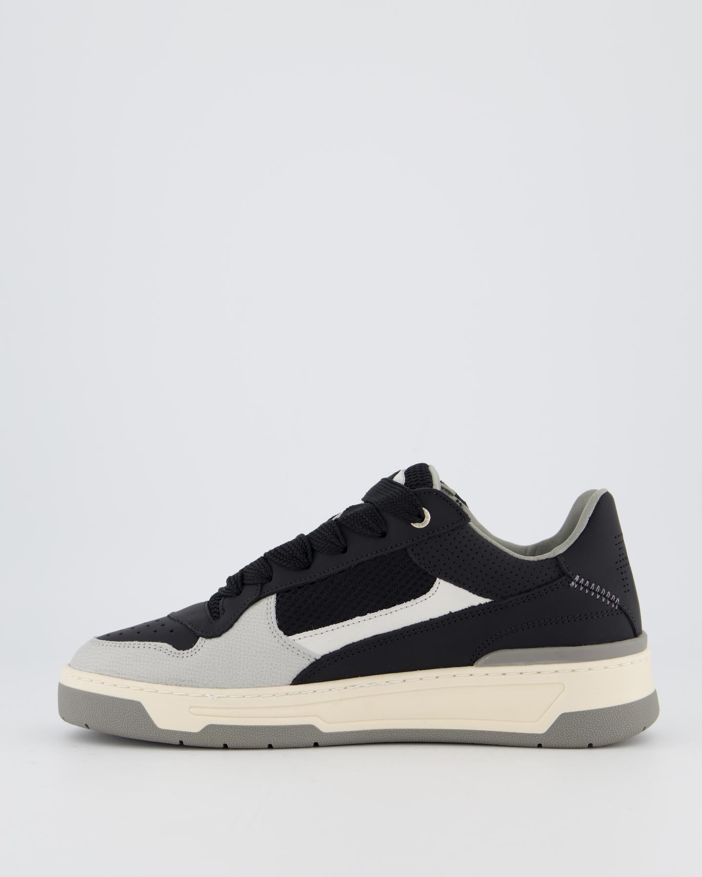 Heren Cruiser Sneaker Zwart/Grijs