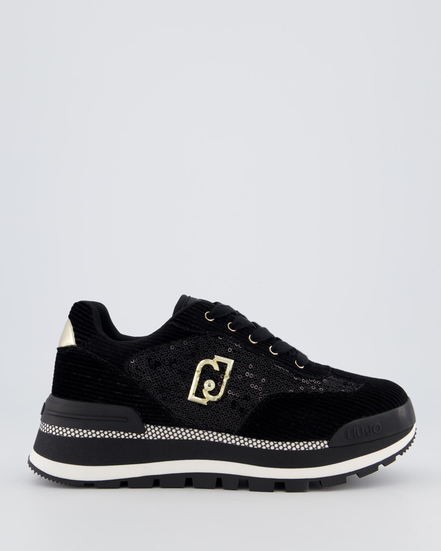 Liu Jo Dames Amazing 23 Sneaker Zwart Eleganza