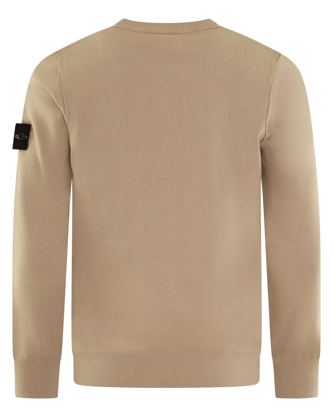 Stone Island Heren Logopatch Crew Neck Bruin - Eleganza.nl