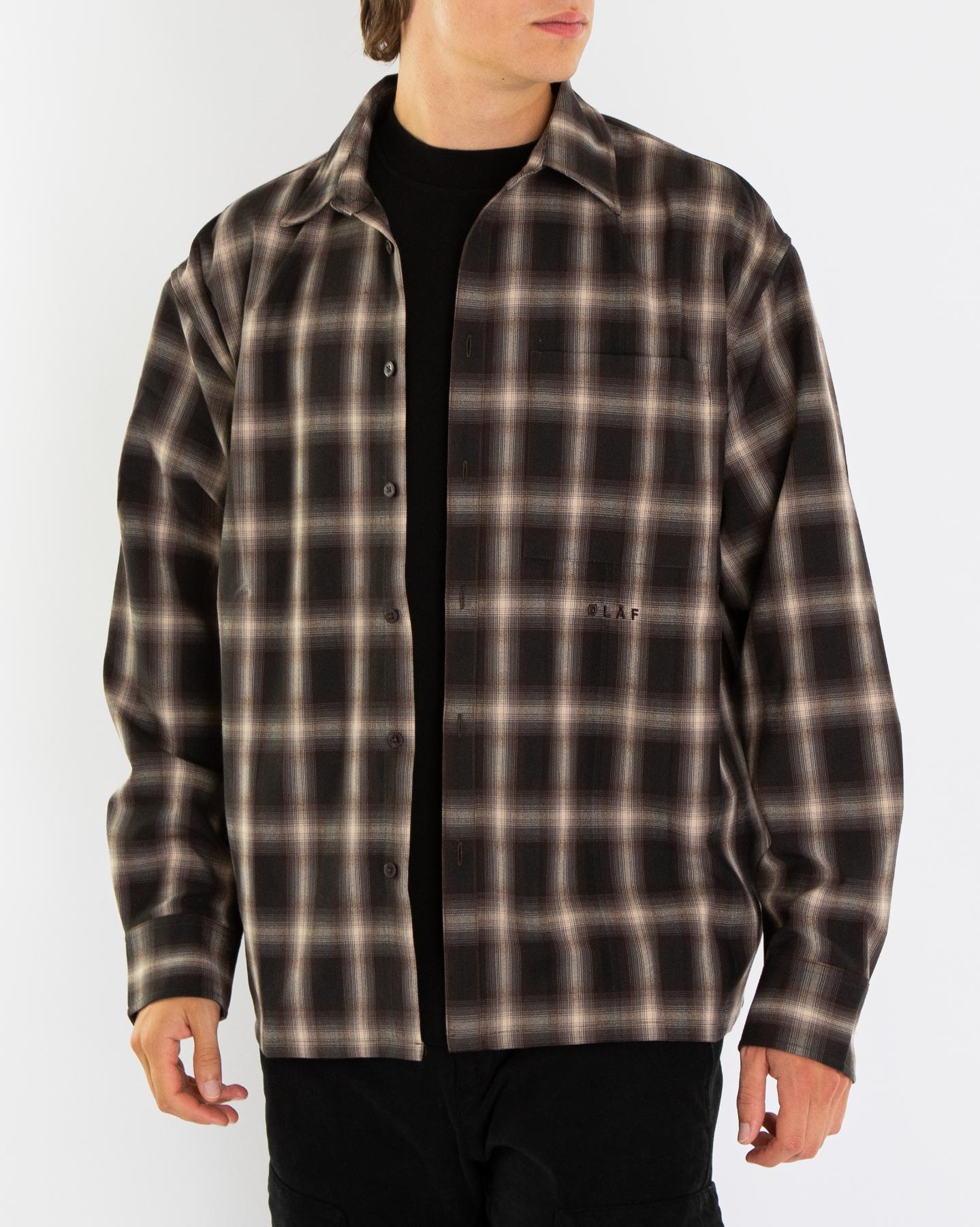 Heren Plaid Boxy Shirt