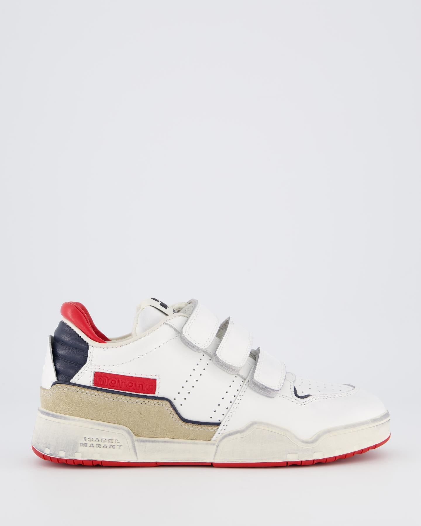 Dames Oney Sneaker Wit/Blauw/Rood