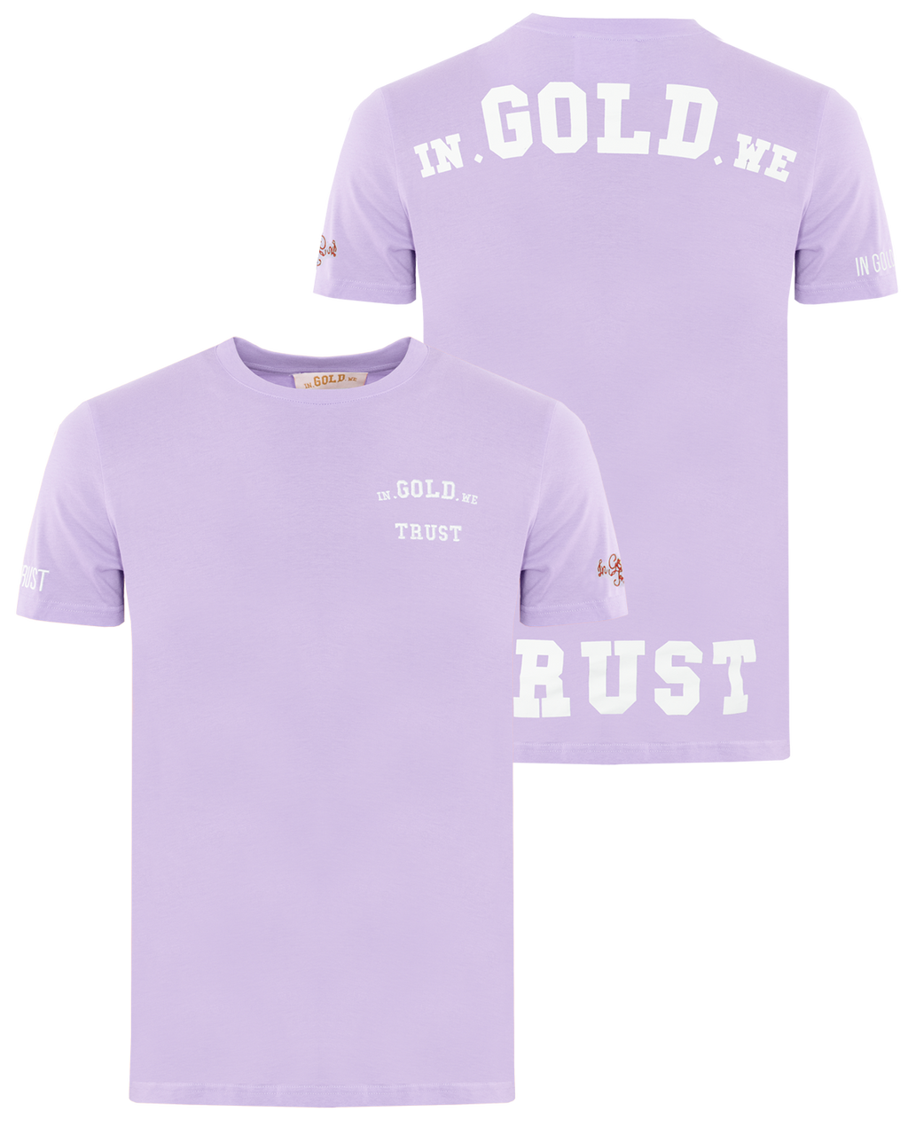 In gold we discount trust dames t shirt