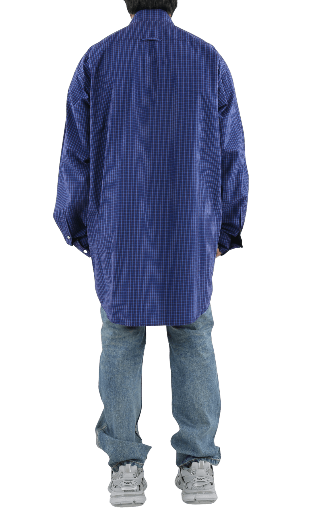 Heren L/S Boxy Shirt