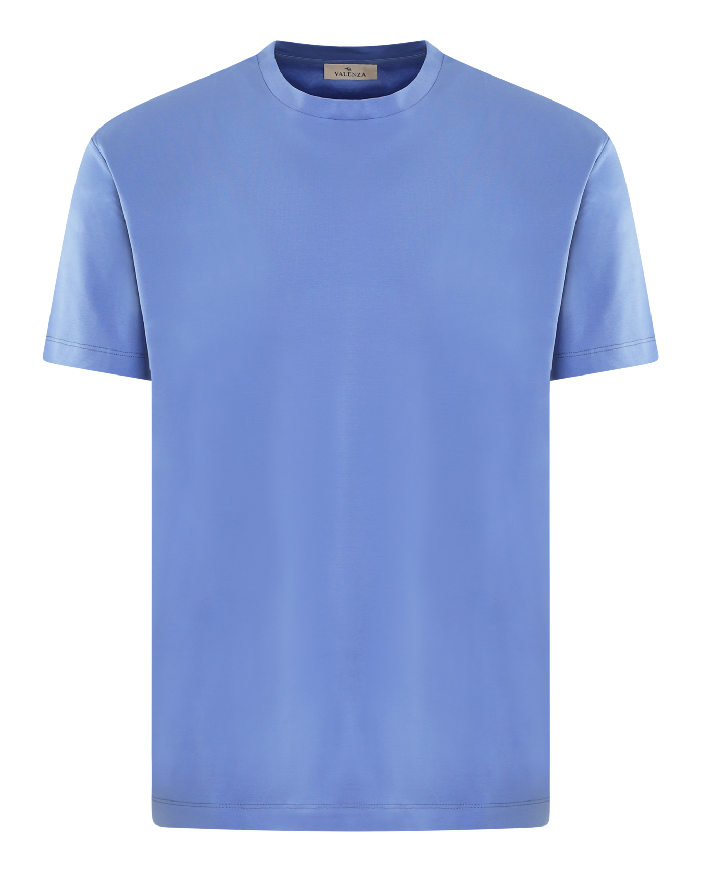 Heren Interlock Supima T-Shirt Blauw