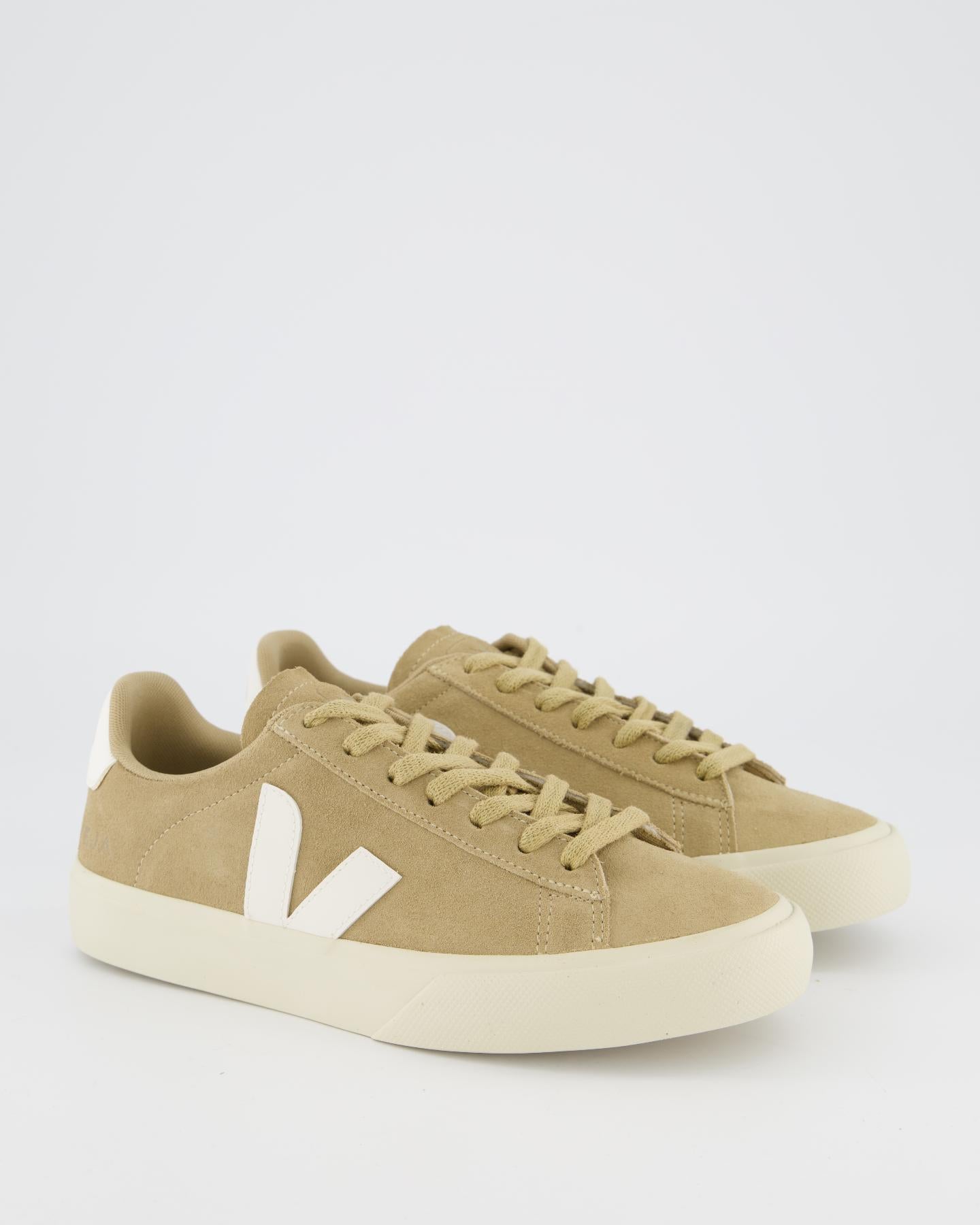 Dames Campo Sneaker Suede Bruin