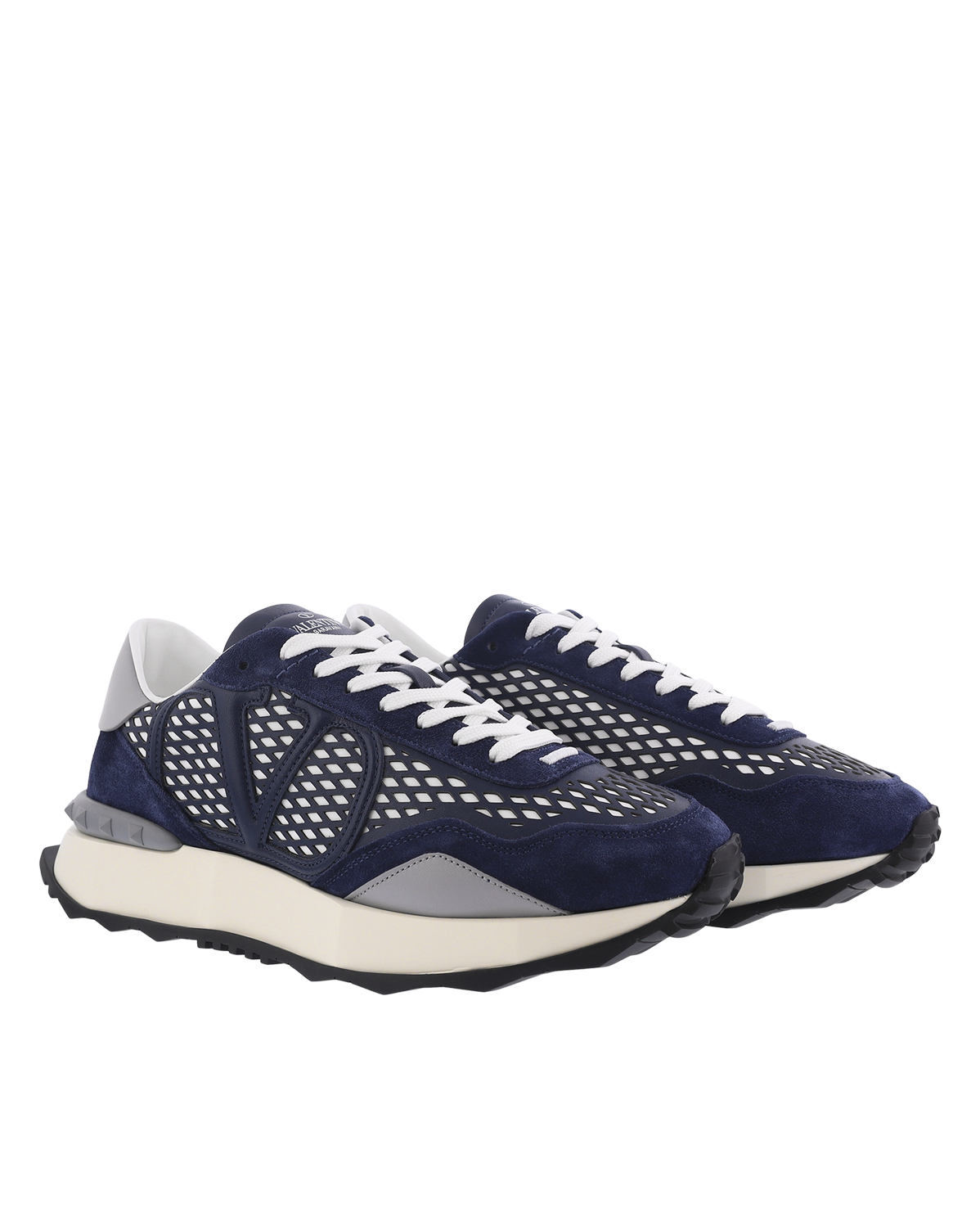 Heren NetRunner Sneaker Blauw/Grijs