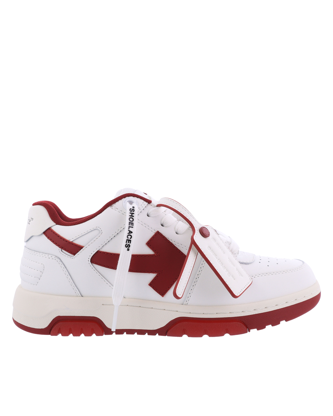 Dames Out Of Office Sneaker Wit/Rood