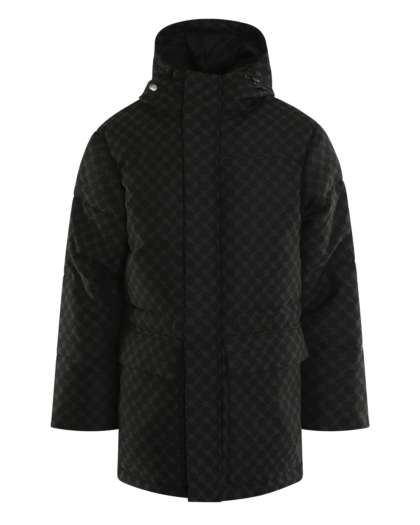 Heren Oba Cotton Monogram Puffer