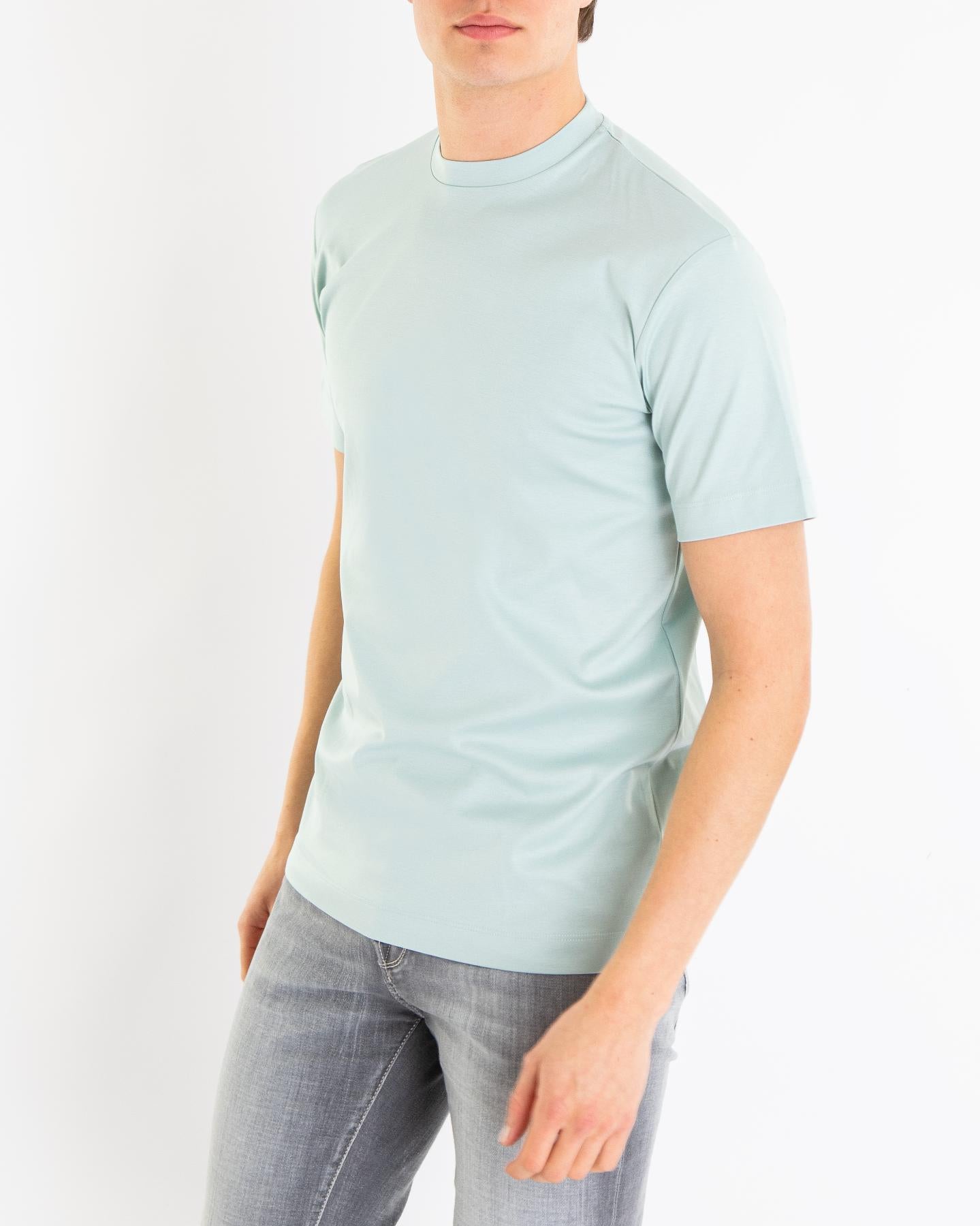 VALENZA Heren Interlock Supima T-Shirt - Eleganza.nl