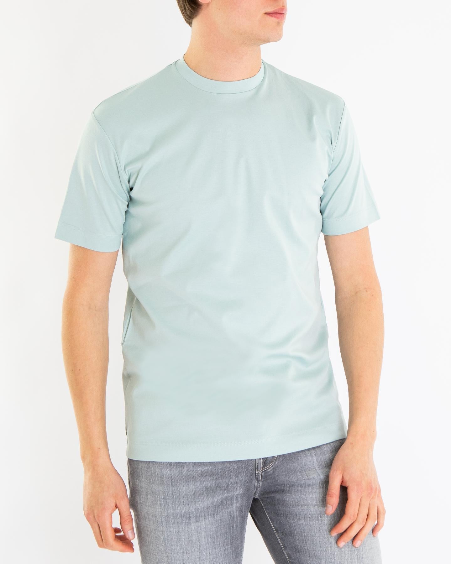 VALENZA Heren Interlock Supima T-Shirt - Eleganza.nl