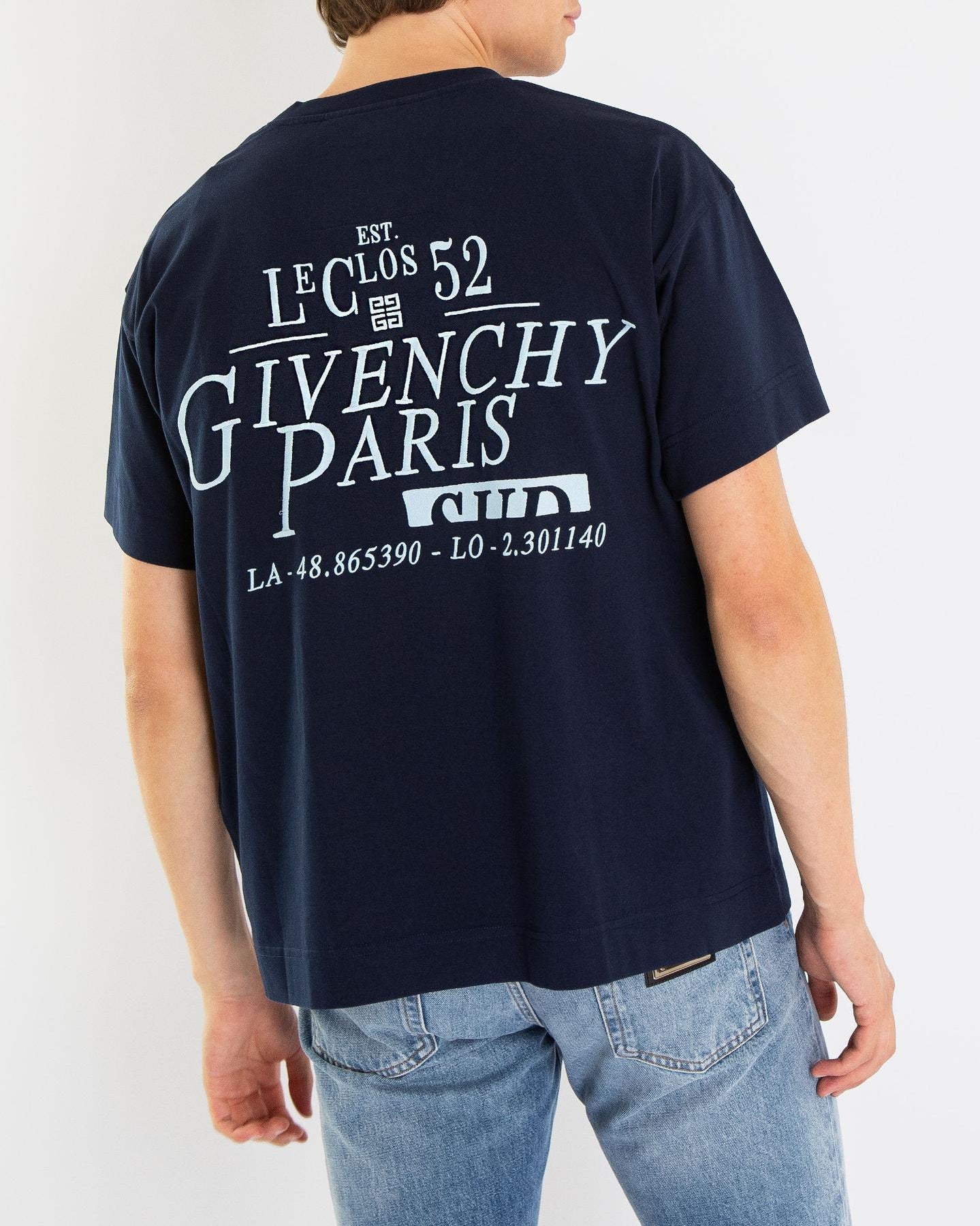 Heren Givenchy T-Shirt Blauw