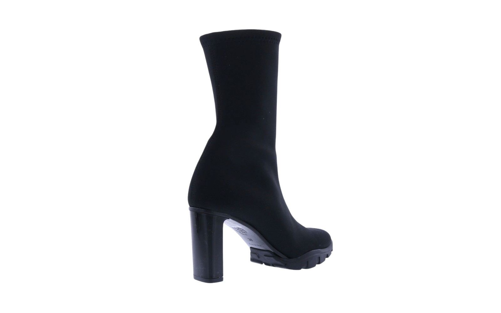 Dames High Boot Scuba Zwart