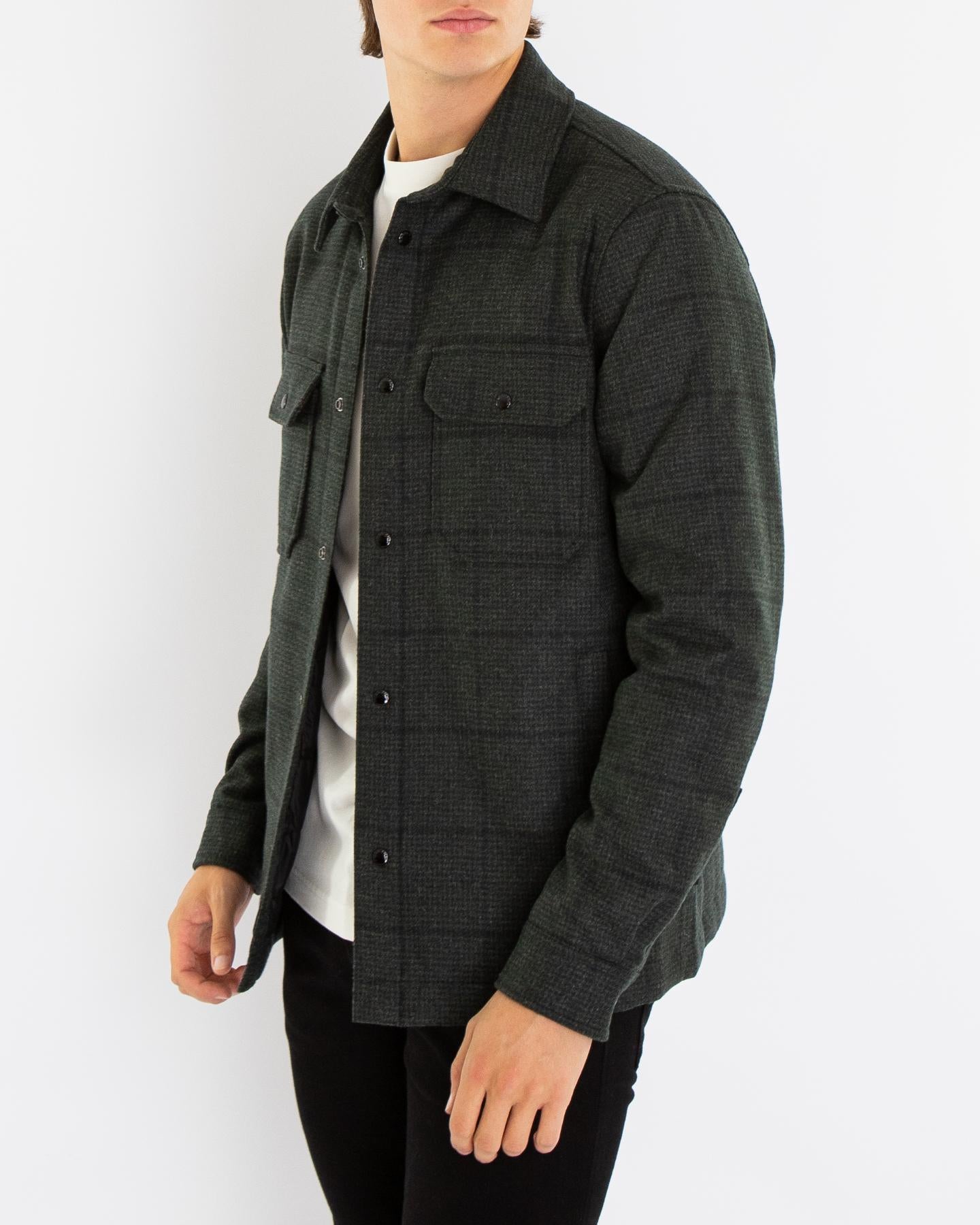 Woolrich Heren ALASKAN WOOL OVERSHIRT - Eleganza.nl