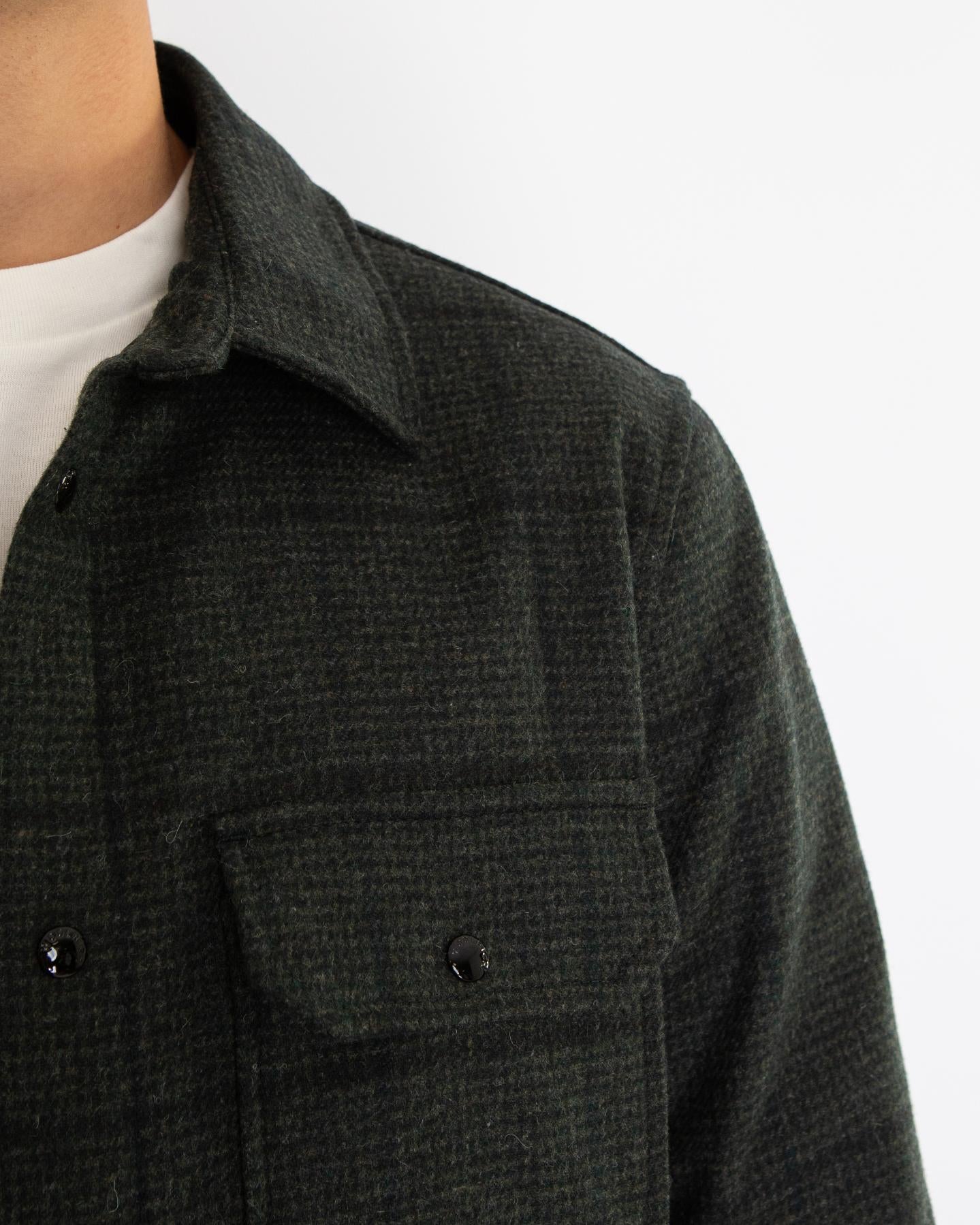 Woolrich Heren ALASKAN WOOL OVERSHIRT - Eleganza.nl